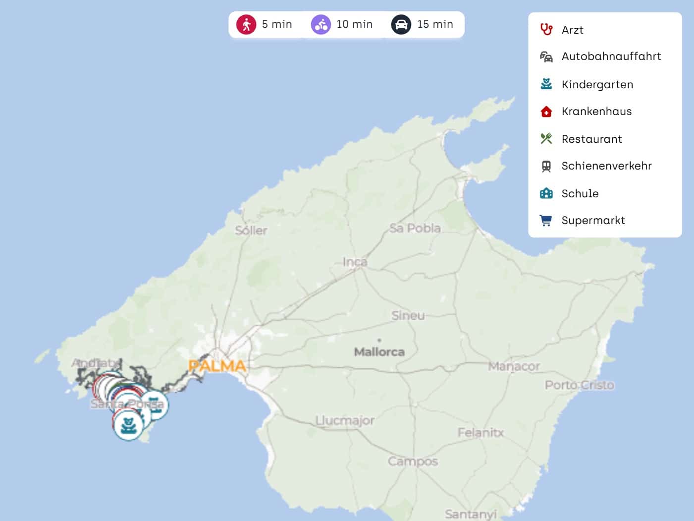 5 sypialnia Willa na sprzedaż w Santa Ponsa z basenem garażem - 1 950 000 € (Ref: 9528125)