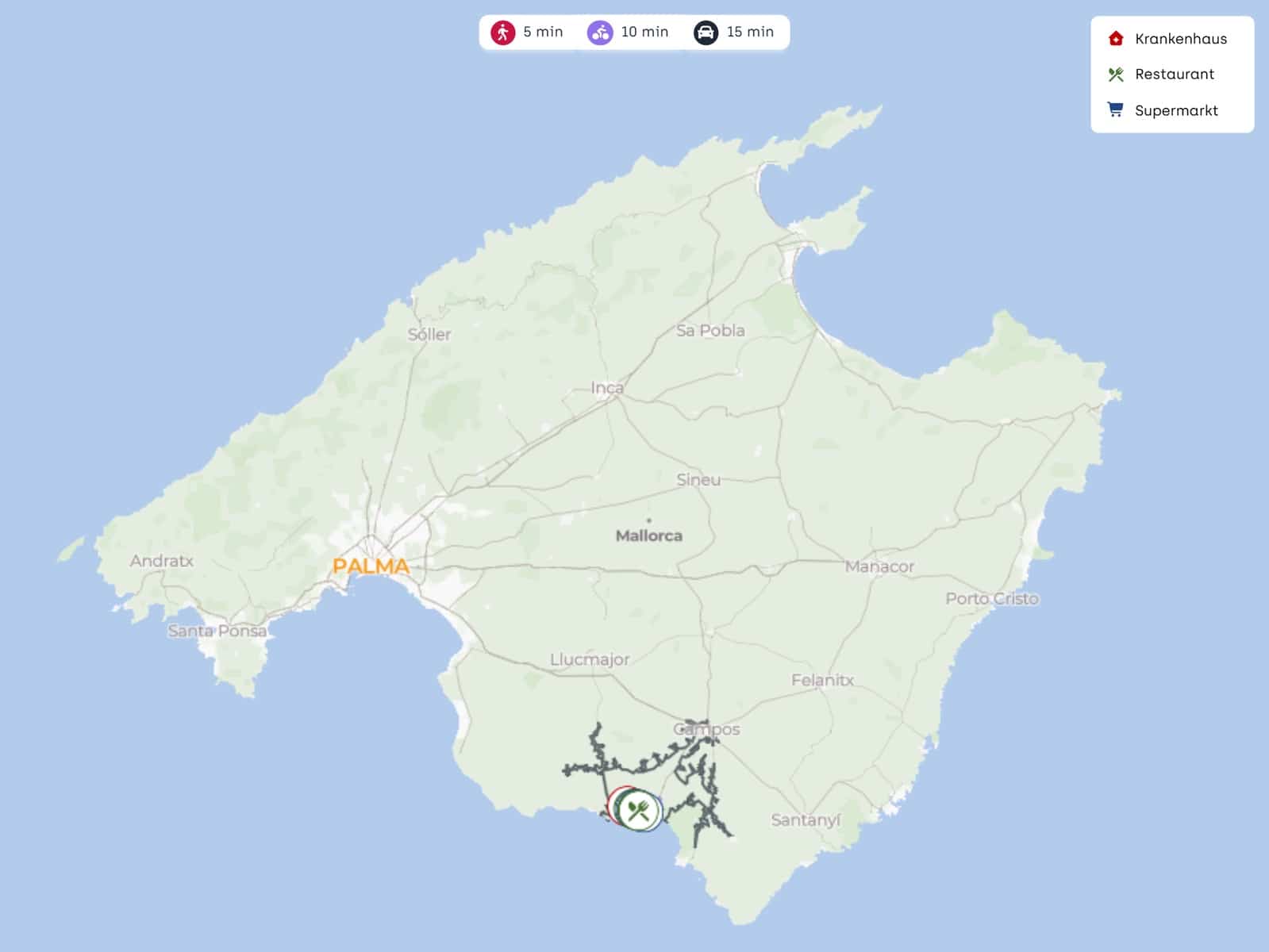 6 makuuhuone Huvila myytävänä paikassa Cala Pi mukana uima-altaan 
autotalli - 5 400 000 € (Ref: 9528778)