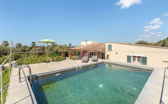 5 makuuhuone Maalaistalo myytävänä paikassa Sa Rapita / La Rapita, Campos mukana uima-altaan 
autotalli - 3 950 000 € (Ref: 9528779)