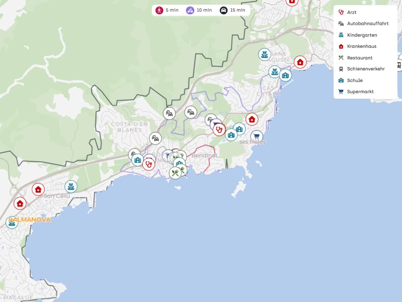 5 slaapkamer Villa te koop in Bendinat met zwembad garage - € 6.500.000 (Ref: 9532638)