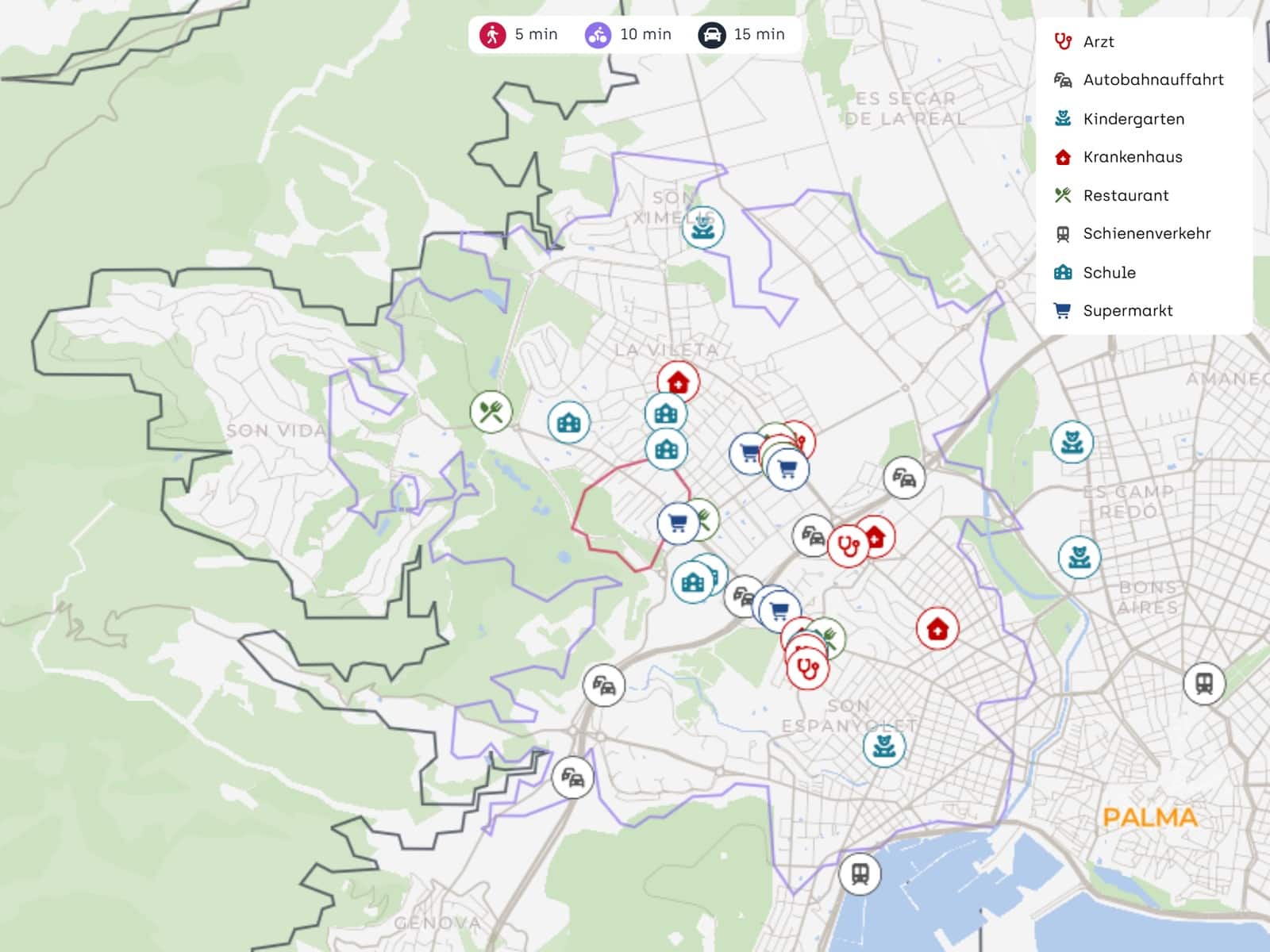 6 sovrum Villa till salu i Palma de Mallorca med pool garage - 2 150 000 € (Ref: 9532641)