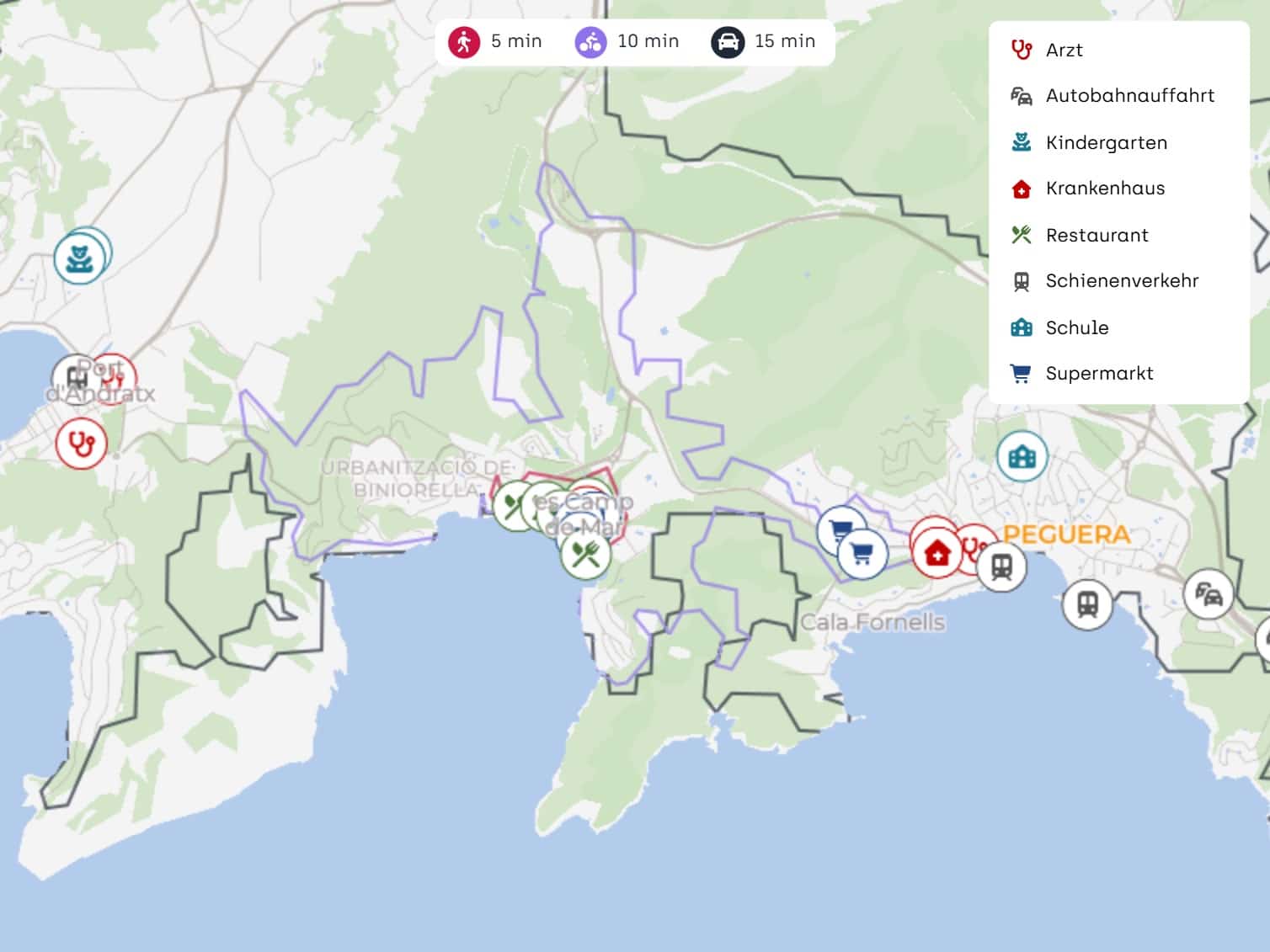 Rakentamaton maa myytävänä paikassa Es Camp De Mar / El Camp De Mar - 1 600 000 € (Ref: 9532642)
