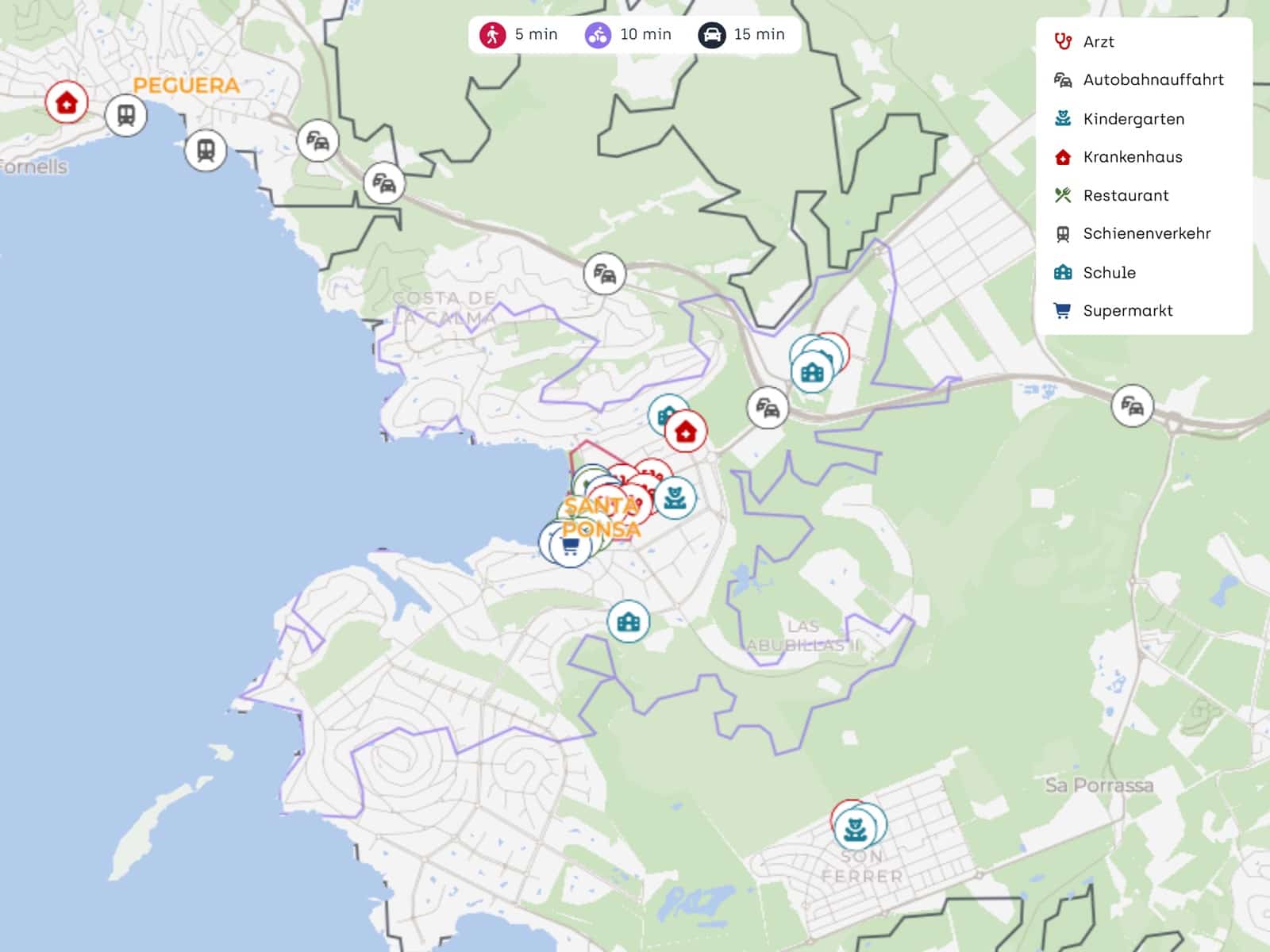 5 soveværelse Villa til salg i Santa Ponsa med swimmingpool garage - € 6.900.000 (Ref: 9534930)