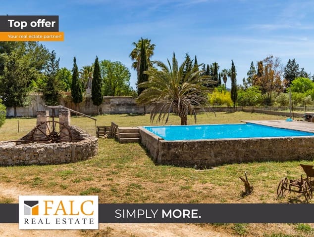 3 soverom Finca/Herregård til salgs i Sencelles med svømmebasseng garasje - € 895 000 (Ref: 9534932)