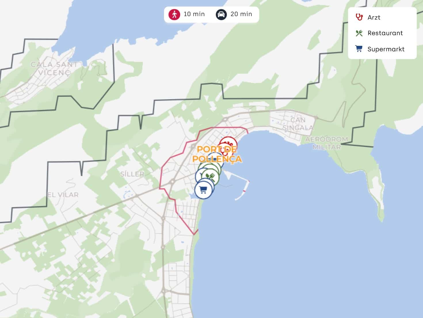 3 makuuhuone Kattohuoneisto myytävänä paikassa Pollensa / Pollenca mukana uima-altaan - 2 390 000 € (Ref: 9538891)