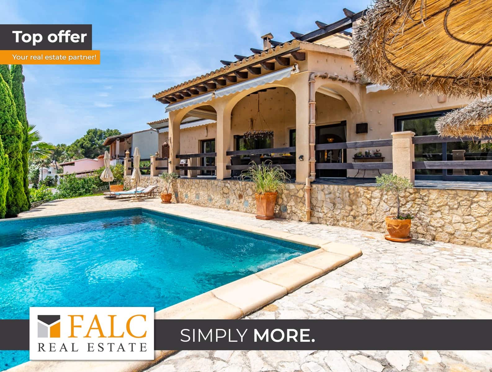 4 chambre Villa/Maison à vendre à Costa de la Calma avec piscine garage - 2 850 000 € (Ref: 9538894)