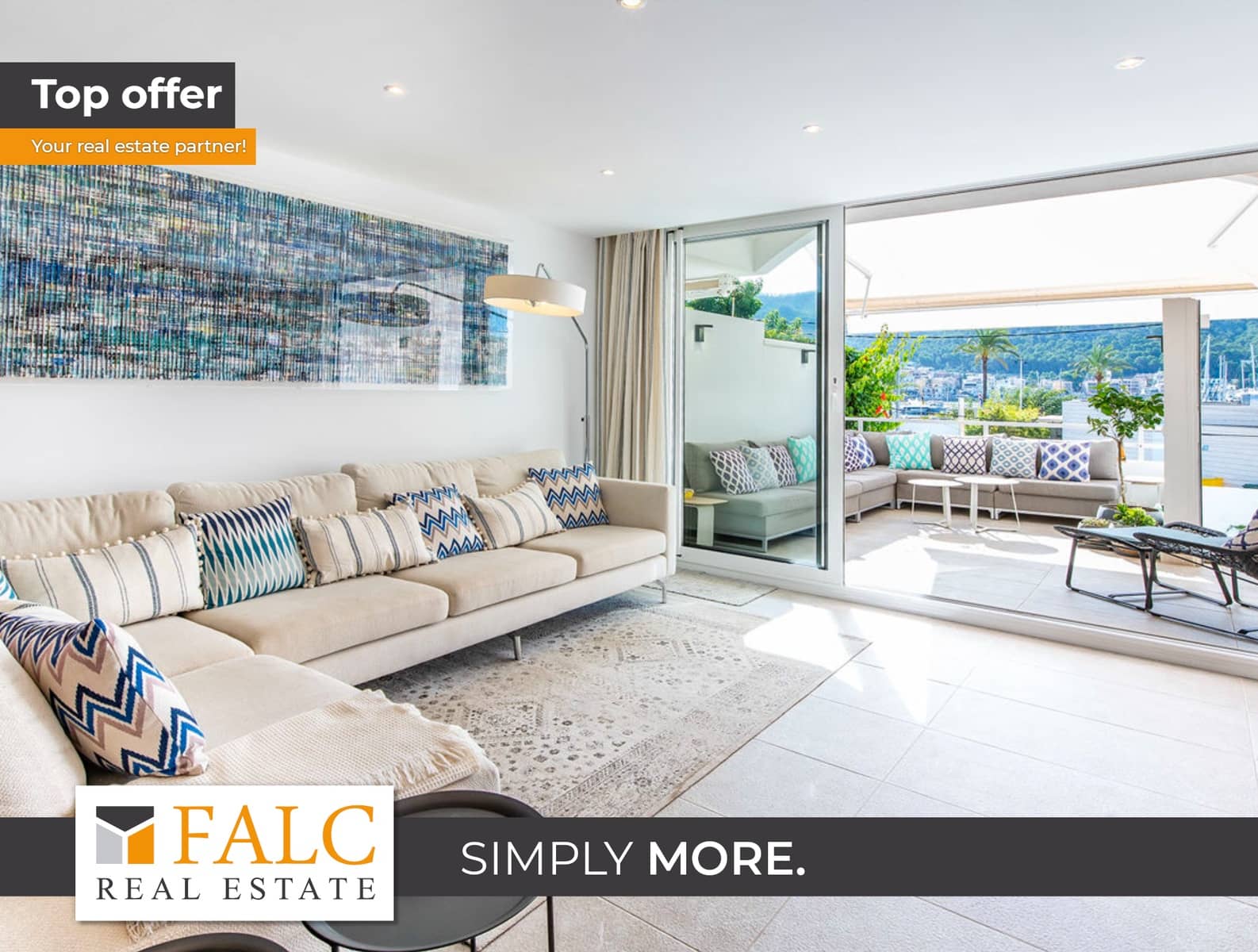 4 slaapkamer Appartement te koop in Puerto de Andratx met zwembad - € 1.395.000 (Ref: 9538898)