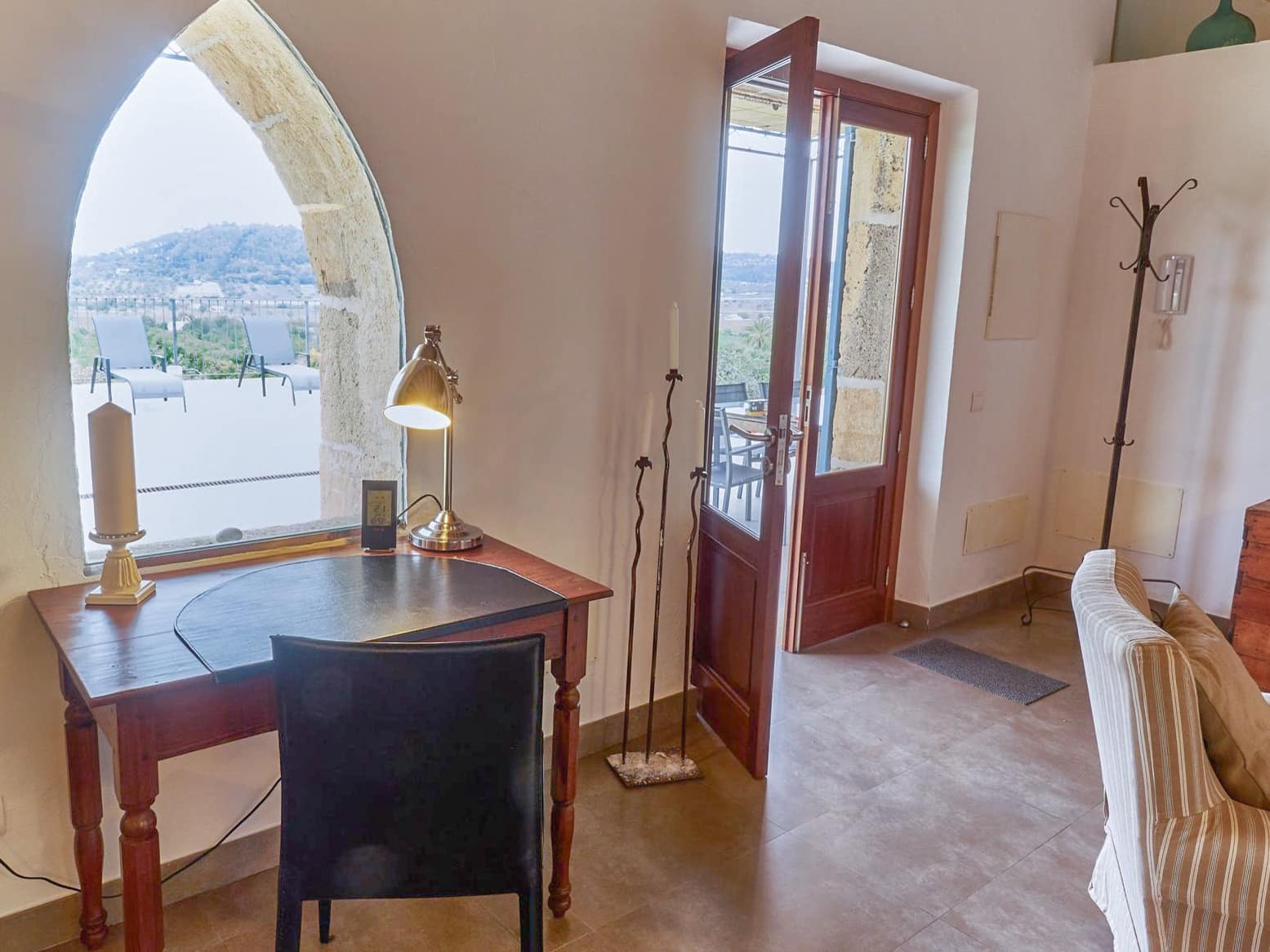 2 Zimmer Finca/Landgut zu vermieten in Sineu mit Pool - 3.150 € (Ref: 9539603)