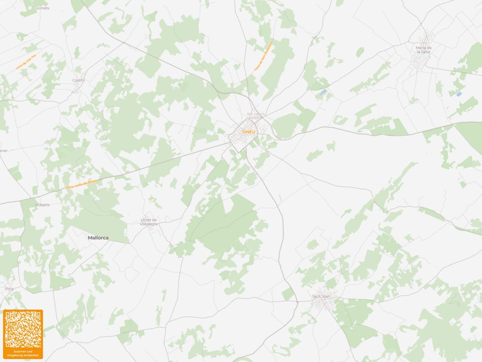 2 Zimmer Finca/Landgut zu vermieten in Sineu mit Pool - 3.150 € (Ref: 9539603)