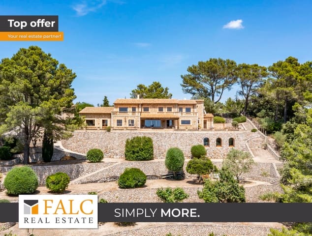 4 slaapkamer Finca/Landhuis te koop in Galilea, Puigpunyent met zwembad garage - € 2.650.000 (Ref: 9541722)