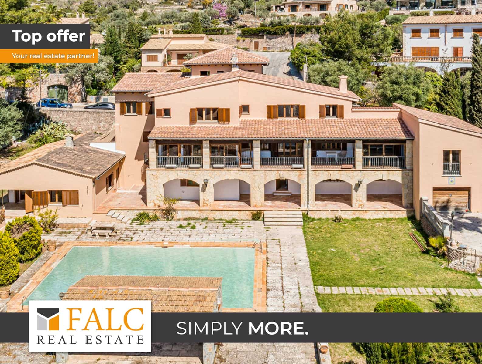 8 bedroom Villa for sale in Valldemosa with pool garage - € 2,750,000 (Ref: 9541838)