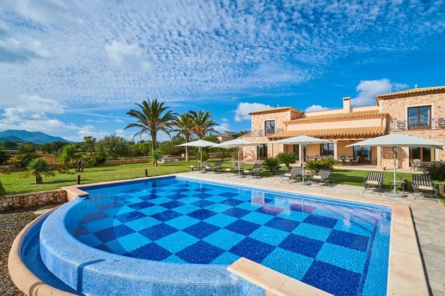 7 chambre Finca/Maison de Campagne à vendre à Cala Murada, Manacor avec piscine garage - 3 650 000 € (Ref: 9546971)