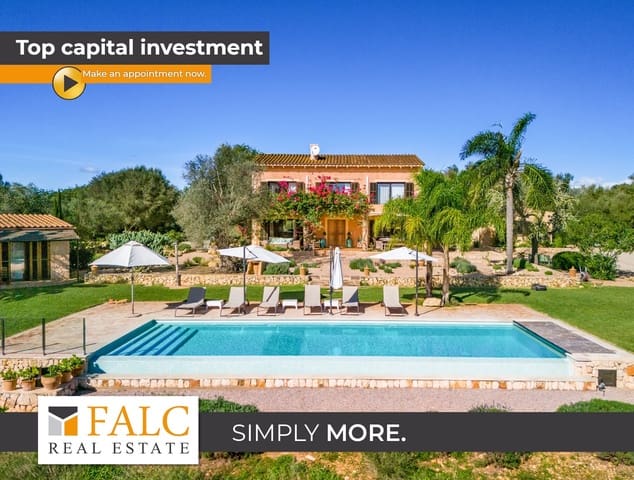 3 sypialnia Finka/Dom wiejski na sprzedaż w Ses Salines z basenem garażem - 1 950 000 € (Ref: 9558369)