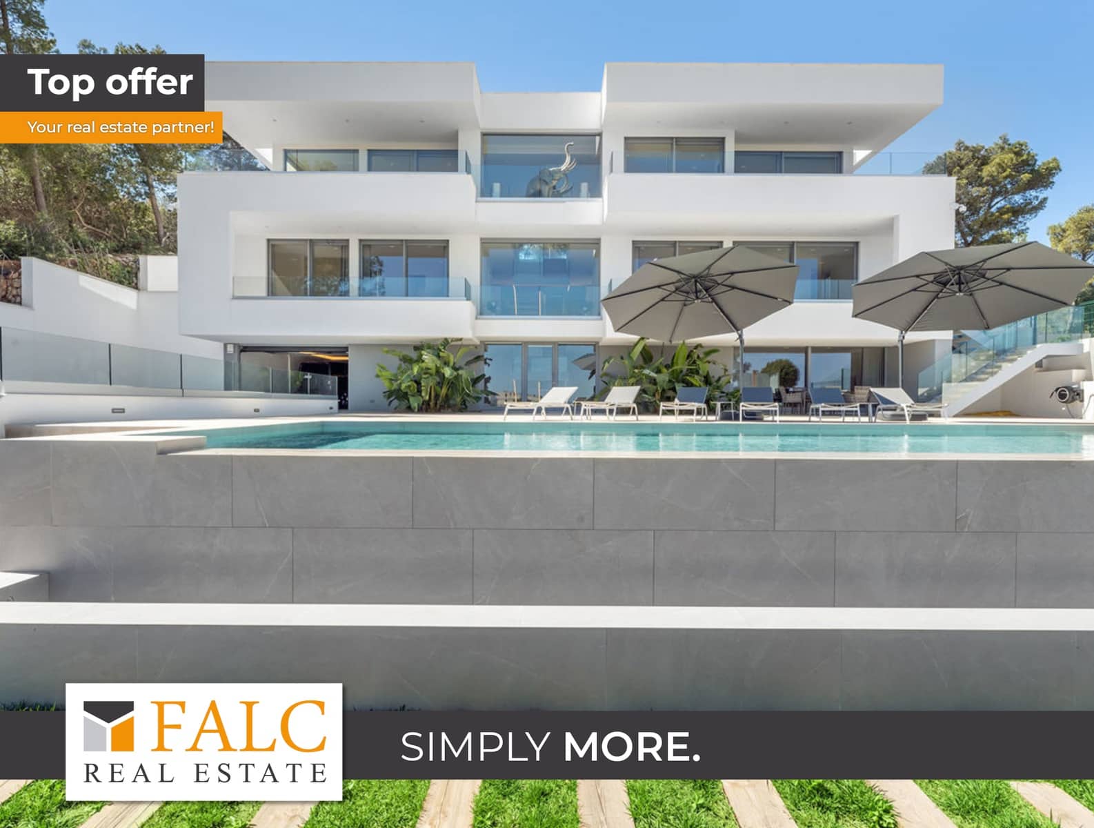 Chalet de 5 habitaciones en Palmanova en venta con piscina garaje - 4.950.000 € (Ref: 9565608)