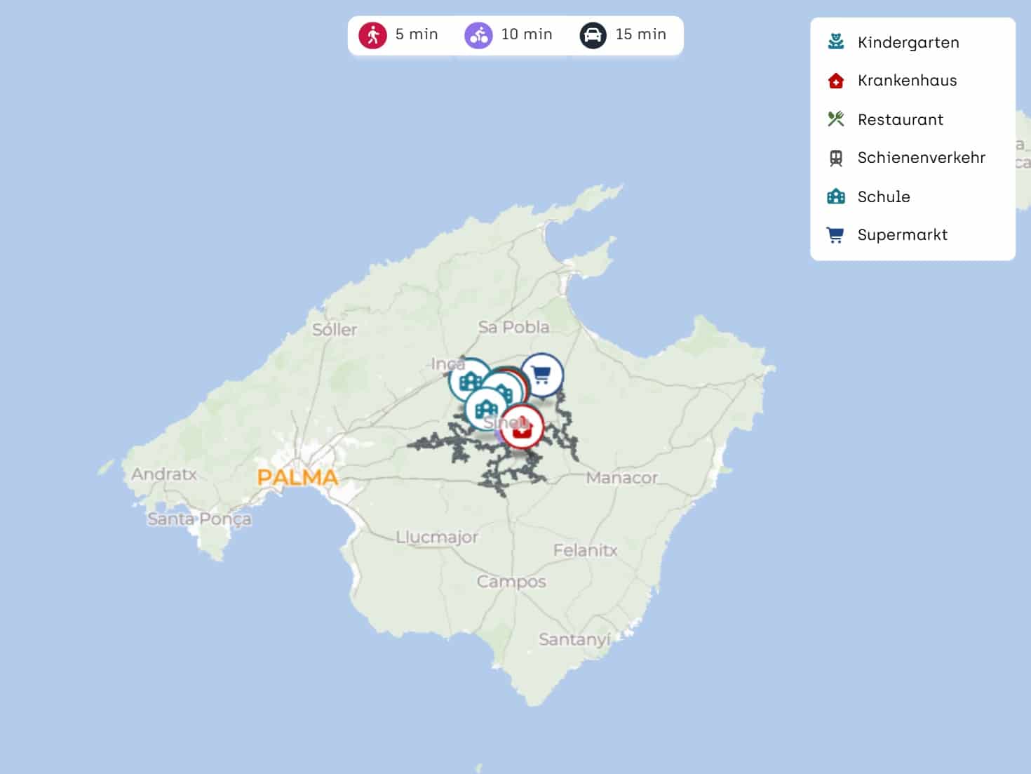 3 sovrum Finca/Hus på landet till salu i Sineu med pool garage - 1 555 000 € (Ref: 9569423)