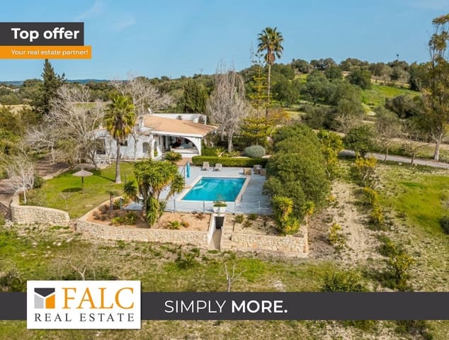 3 sovrum Finca/Hus på landet till salu i Sineu med pool garage - 1 555 000 € (Ref: 9569423)