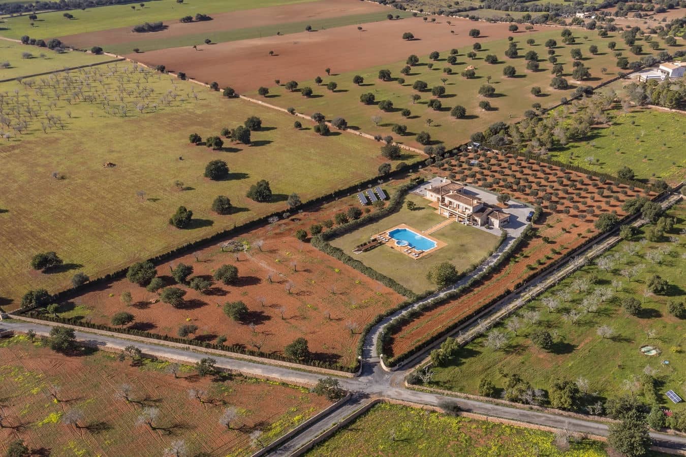 4 chambre Finca/Maison de Campagne à vendre à Llucmajor avec piscine garage - 3 500 000 € (Ref: 9571929)