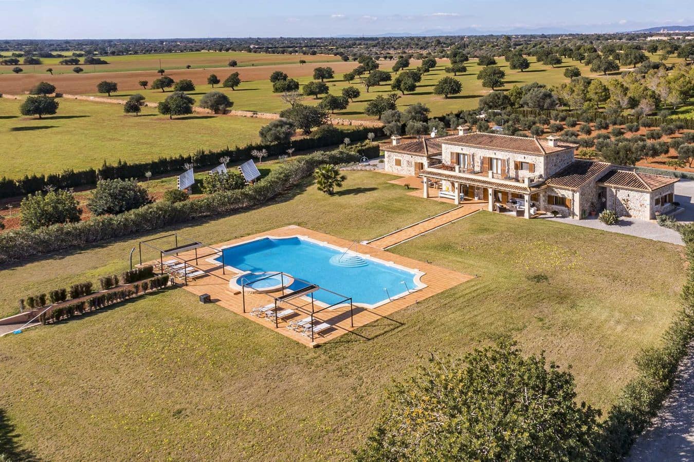 4 chambre Finca/Maison de Campagne à vendre à Llucmajor avec piscine garage - 3 500 000 € (Ref: 9571929)