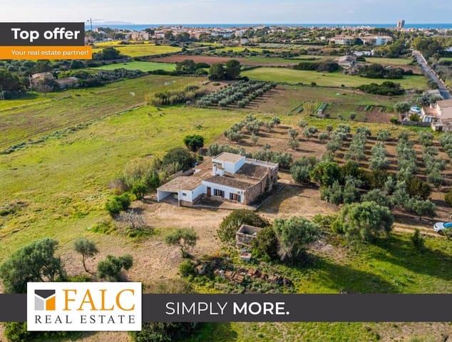 3 makuuhuone Maalaistalo myytävänä paikassa Colonia de Sant Jordi, Ses Salines mukana 
autotalli - 1 190 000 € (Ref: 9571931)