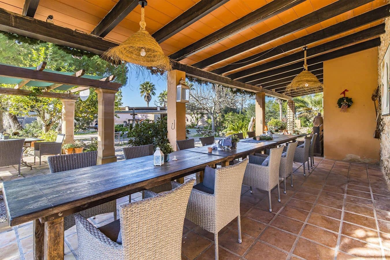 7 chambre Finca/Maison de Campagne à vendre à Montuiri avec piscine garage - 2 600 000 € (Ref: 9580054)