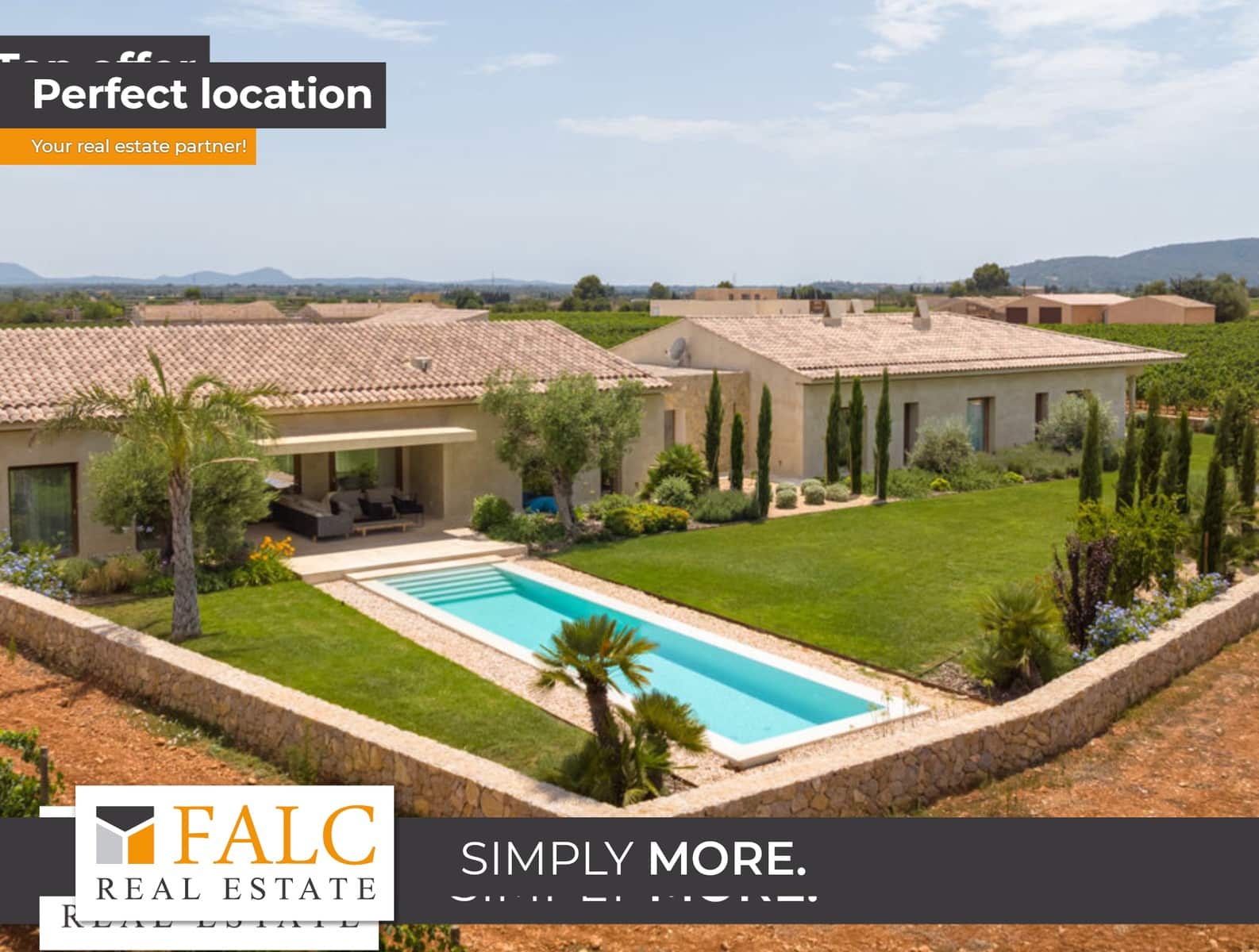 4 sovrum Villa till salu i Biniali med pool garage - 3 950 000 € (Ref: 9580060)