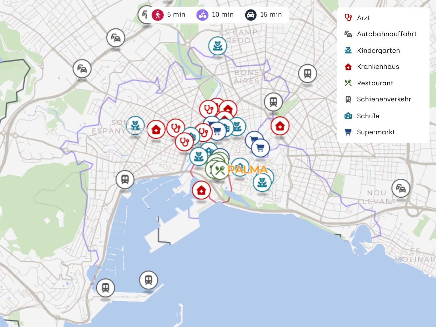 3 camera da letto Appartamento in vendita in Palma de Mallorca - 690.000 € (Rif: 9583498)