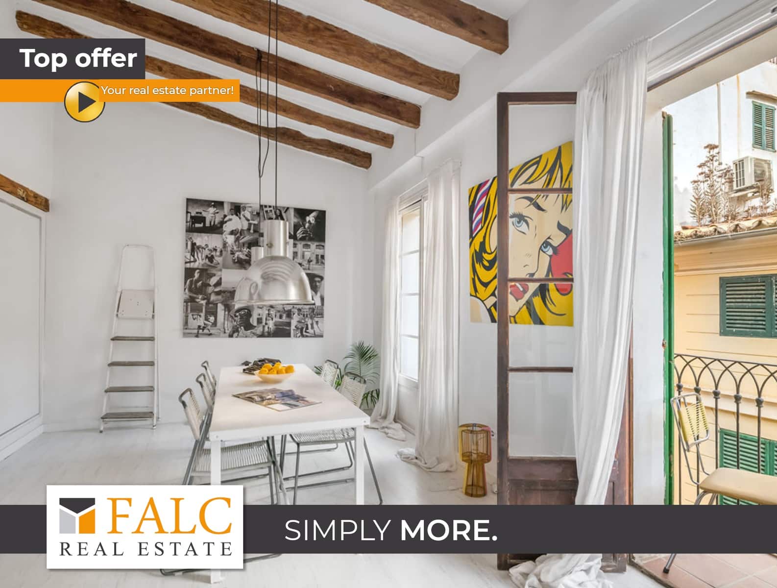 3 camera da letto Appartamento in vendita in Palma de Mallorca - 690.000 € (Rif: 9583498)