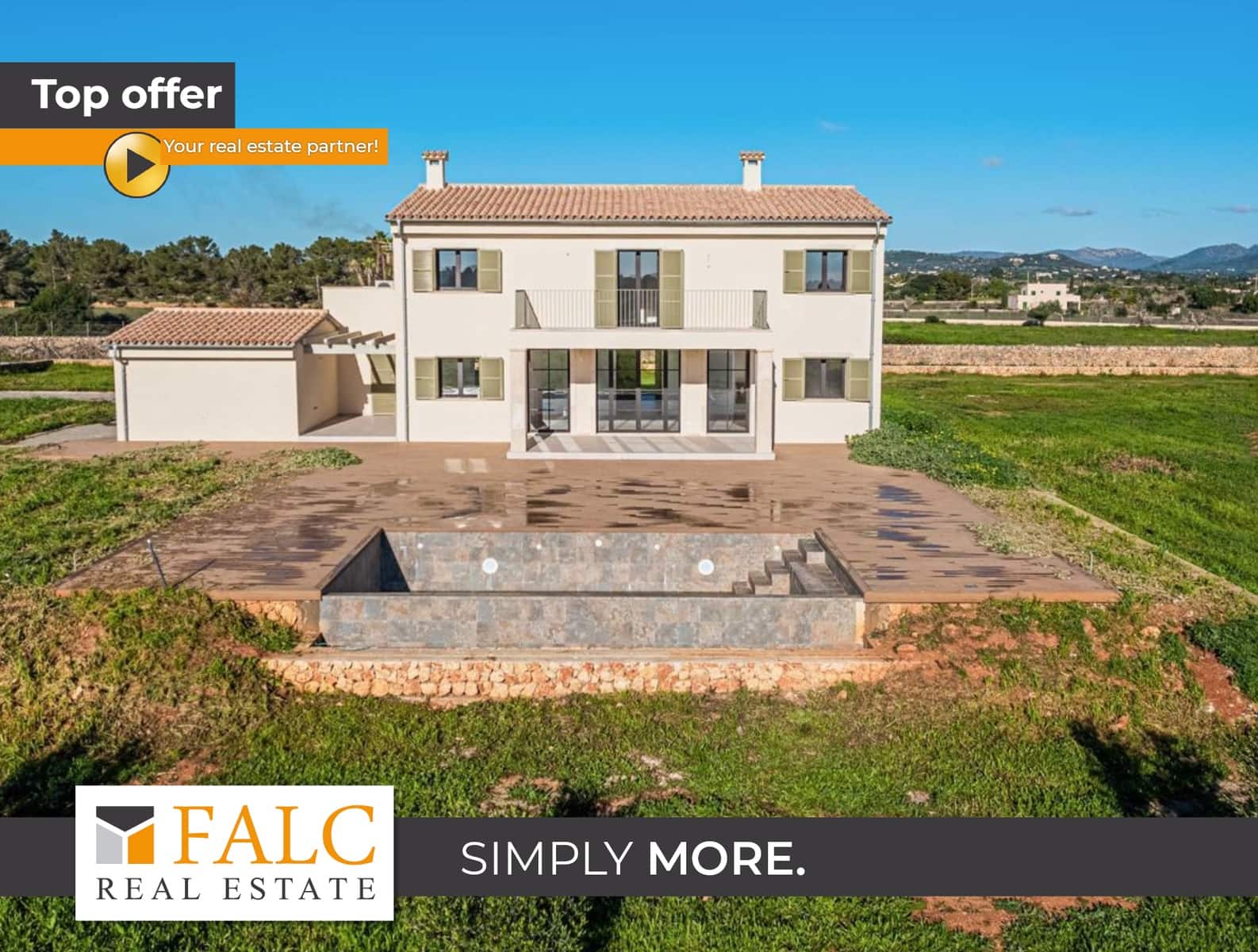 4 camera da letto Finca/Casa di Campagna in vendita in Portocristo / Port de Manacor con piscina garage - 1.400.000 € (Rif: 9587961)