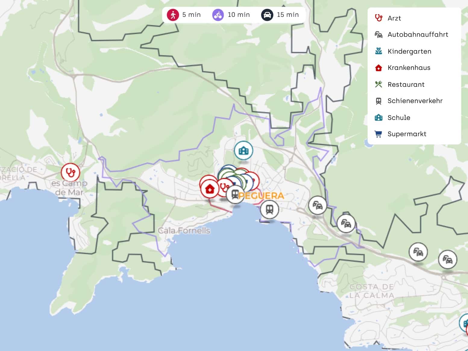5 slaapkamer Villa te koop in Peguera / Paguera met zwembad garage - € 1.920.000 (Ref: 9588139)