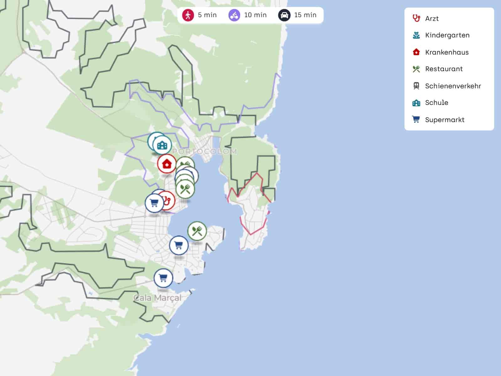 Apartamento de 3 habitaciones en Portocolom en venta con piscina - 880.000 € (Ref: 9588297)