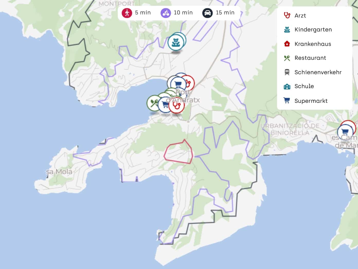 2 sovrum Lägenhet till salu i Andratx med pool garage - 925 000 € (Ref: 9592071)