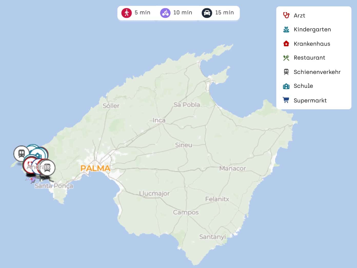 2 sovrum Lägenhet till salu i Andratx med pool garage - 925 000 € (Ref: 9592071)