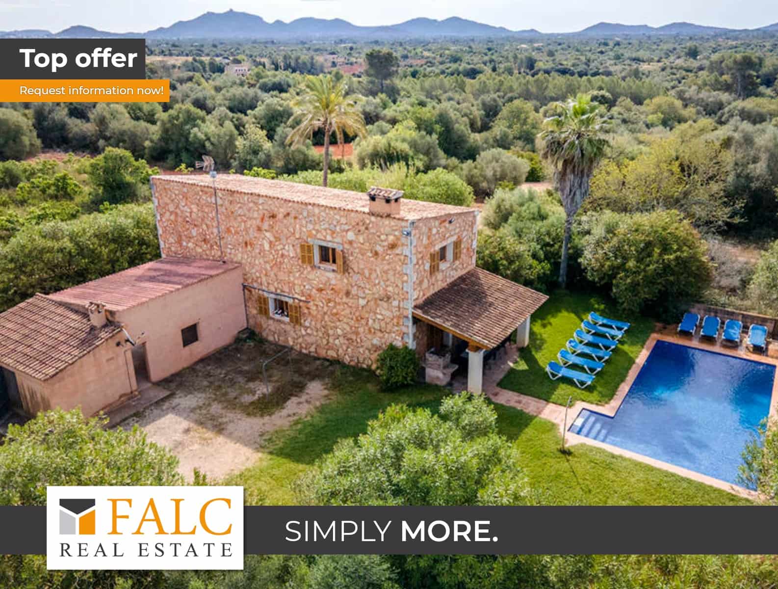 3 camera da letto Finca/Casa di Campagna in vendita in Felanitx con piscina garage - 1.790.000 € (Rif: 9593120)