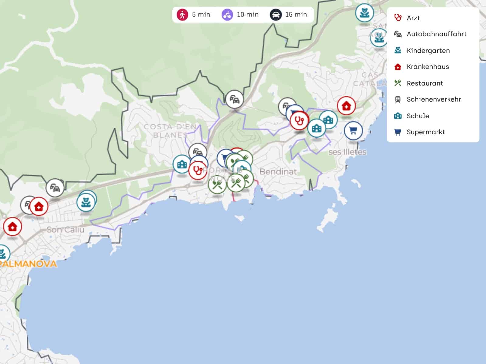 4 quarto Moradia para venda em Costa d'en Blanes com piscina garagem - 3 950 000 € (Ref: 9596445)