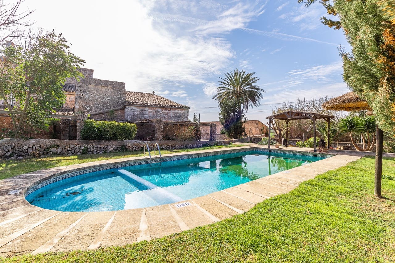 12 chambre Finca/Maison de Campagne à vendre à Felanitx avec piscine garage - 3 185 000 € (Ref: 9596528)