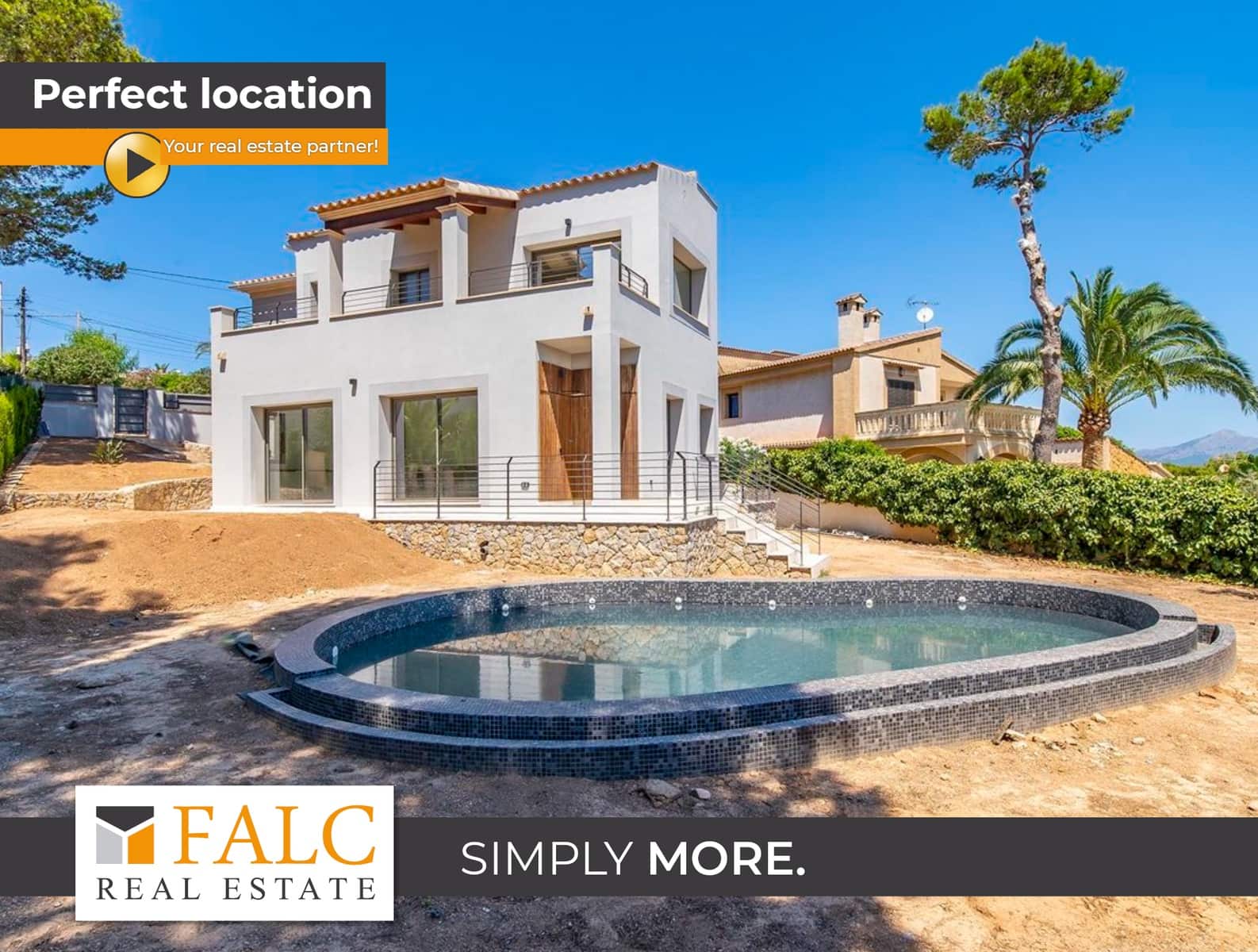 3 soverom Villa til salgs i El Toro / Port Adriano med svømmebasseng garasje - € 1 598 000 (Ref: 9603324)