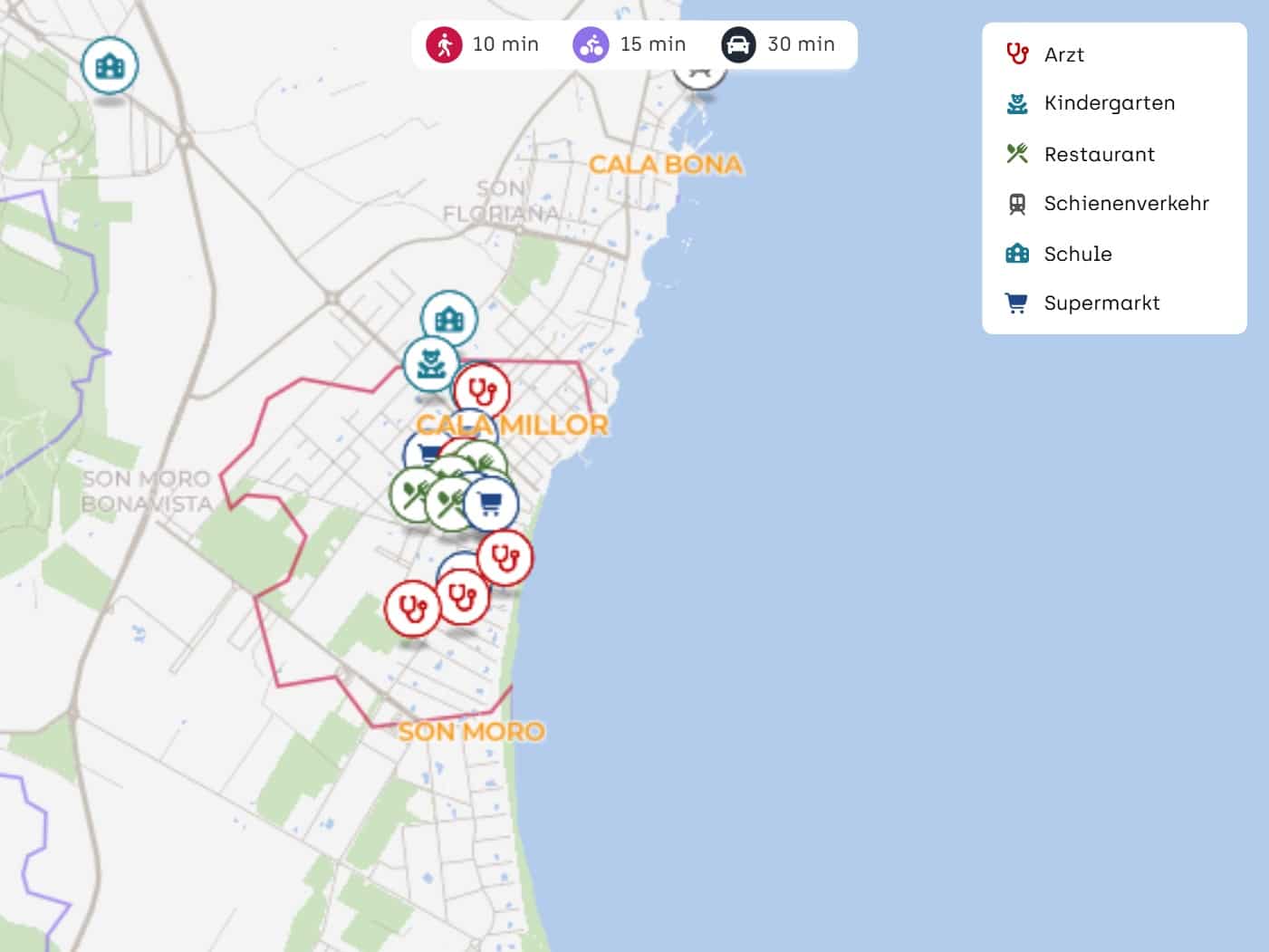 3 bedroom Villa for rent in Cala Millor with pool garage - € 4,000 (Ref: 9603448)