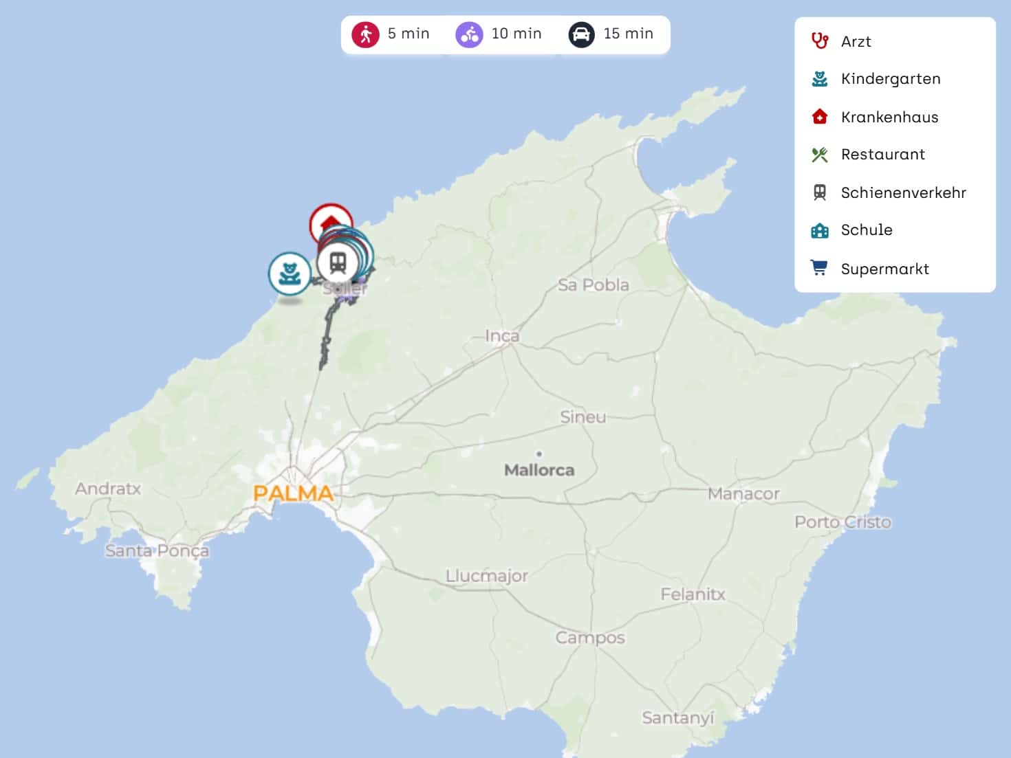 3 sypialnia Apartament na sprzedaż w Soller - 375 000 € (Ref: 9606576)