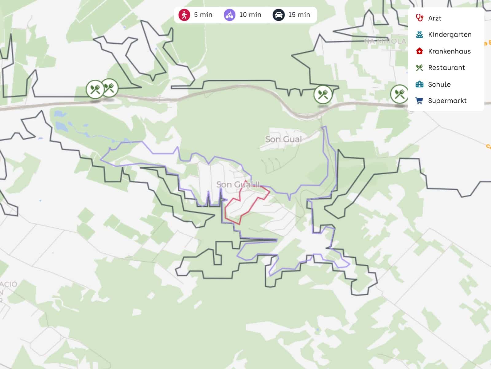 Chalet de 4 habitaciones en Son Gual en venta con piscina garaje - 2.700.000 € (Ref: 9608319)