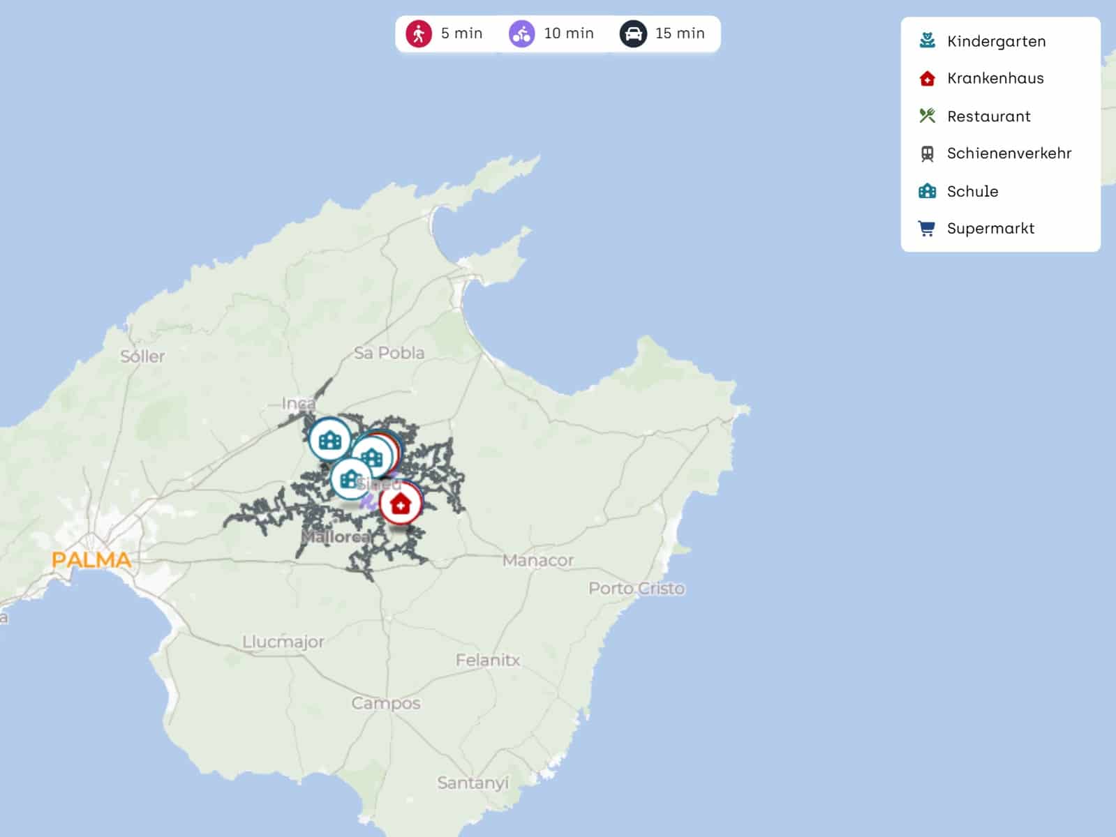 8 sovrum Kommersiell till salu i Sineu med pool - 1 260 000 € (Ref: 9609524)