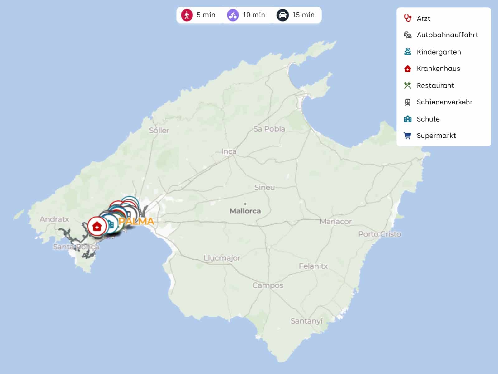 2 soverom Leilighet til salgs i Illetas med svømmebasseng garasje - € 870 000 (Ref: 9609529)