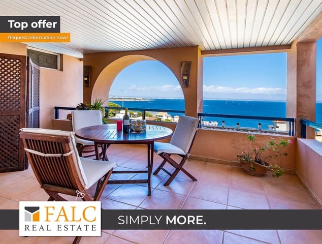 2 soverom Leilighet til salgs i Illetas, Calvià med svømmebasseng garasje - € 870 000 (Ref: 9609529)