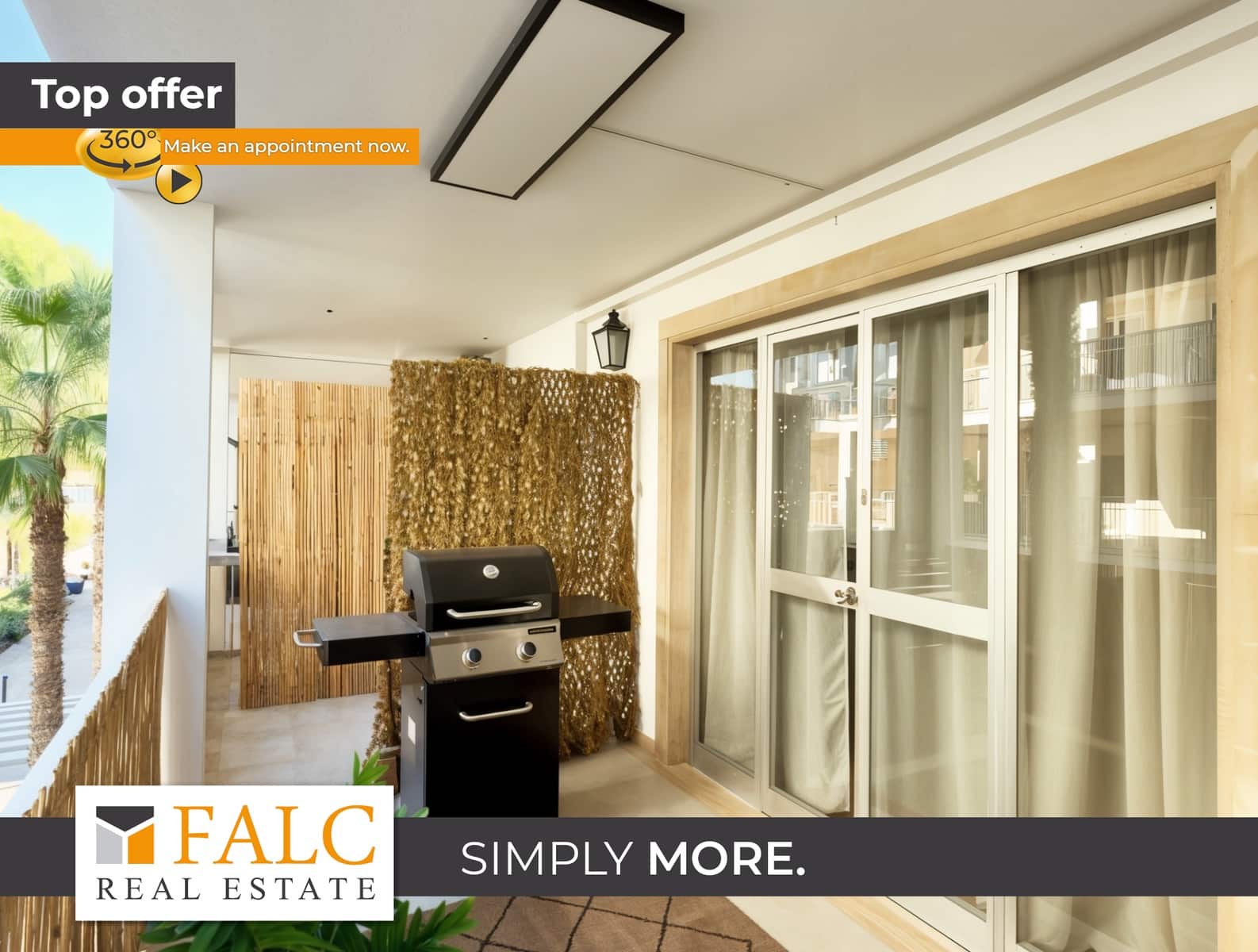 3 quarto Apartamento para arrendar em Palma de Mallorca - 2 100 € (Ref: 9618089)