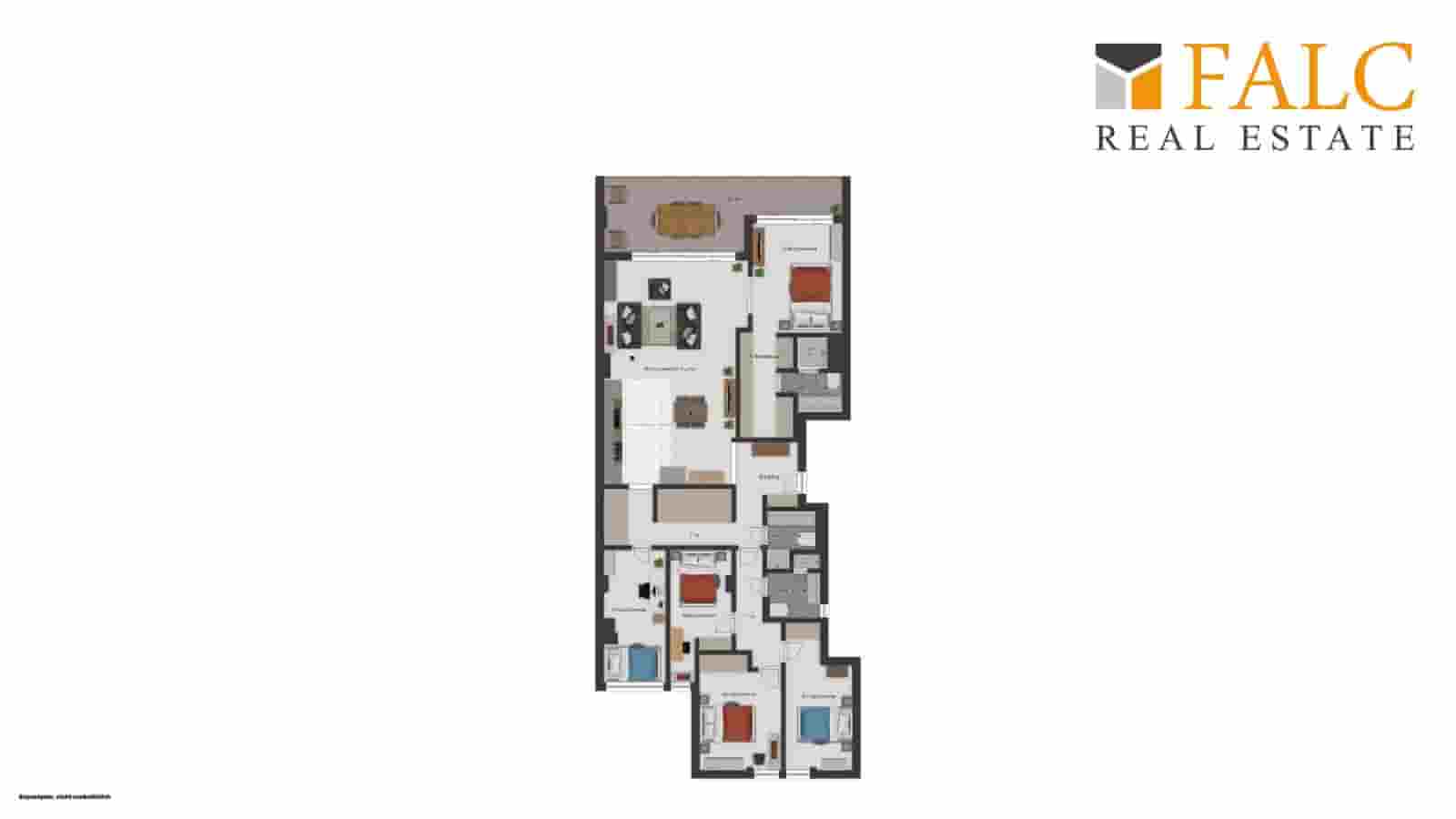 5 soveværelse Lejlighed til salg i Palma de Mallorca med swimmingpool garage - € 3.200.000 (Ref: 9619808)