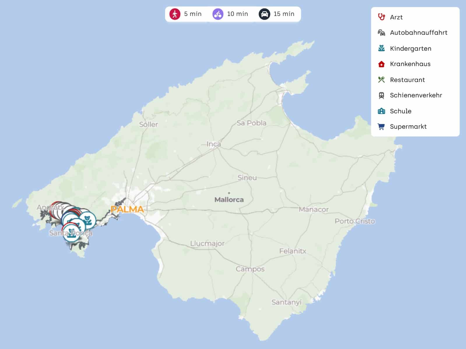 2 bedroom Apartment for sale in Santa Ponsa with garage - € 620,000 (Ref: 9622701)