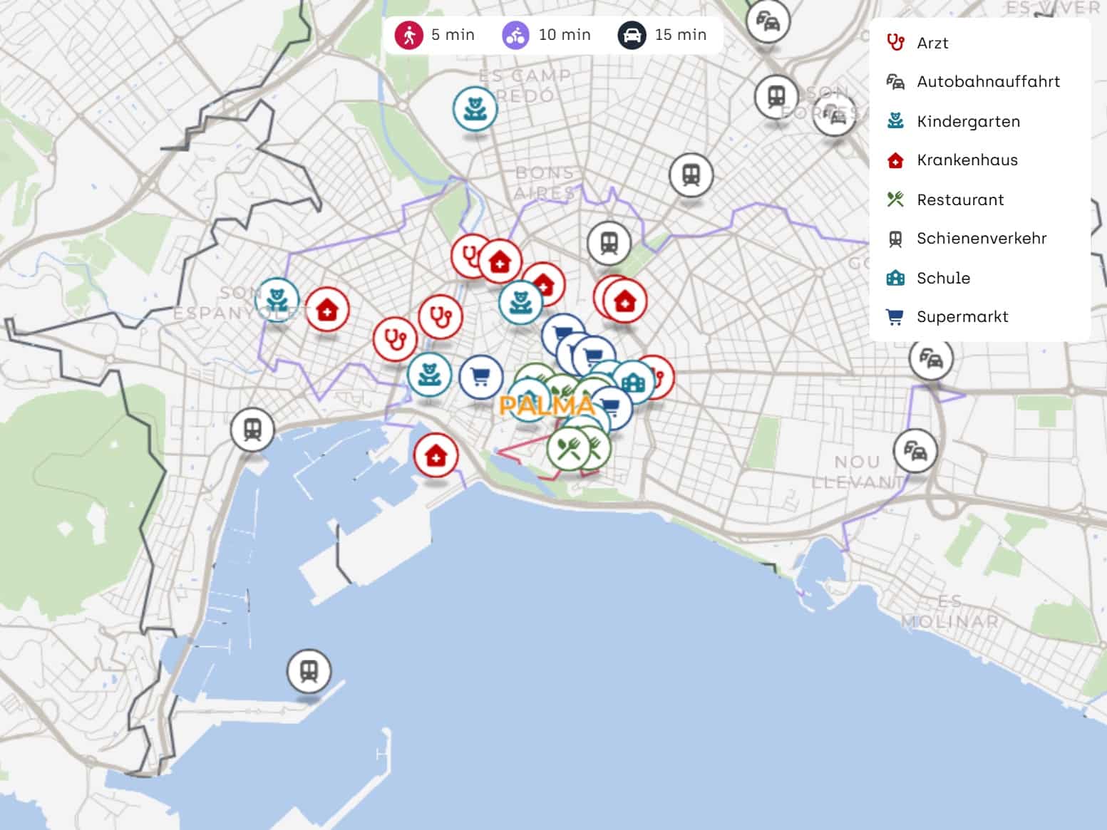 Apartamento de 2 habitaciones en Palma de Mallorca en venta con garaje - 1.775.000 € (Ref: 9622702)