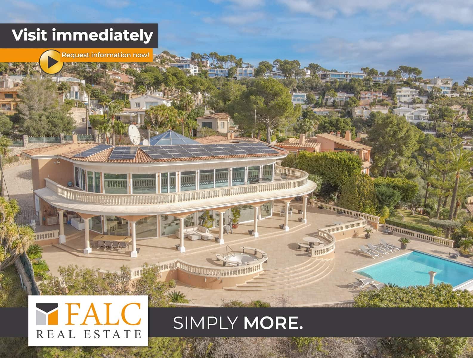 5 bedroom Villa for sale in Costa d'en Blanes with pool garage - € 13,000,000 (Ref: 9626477)