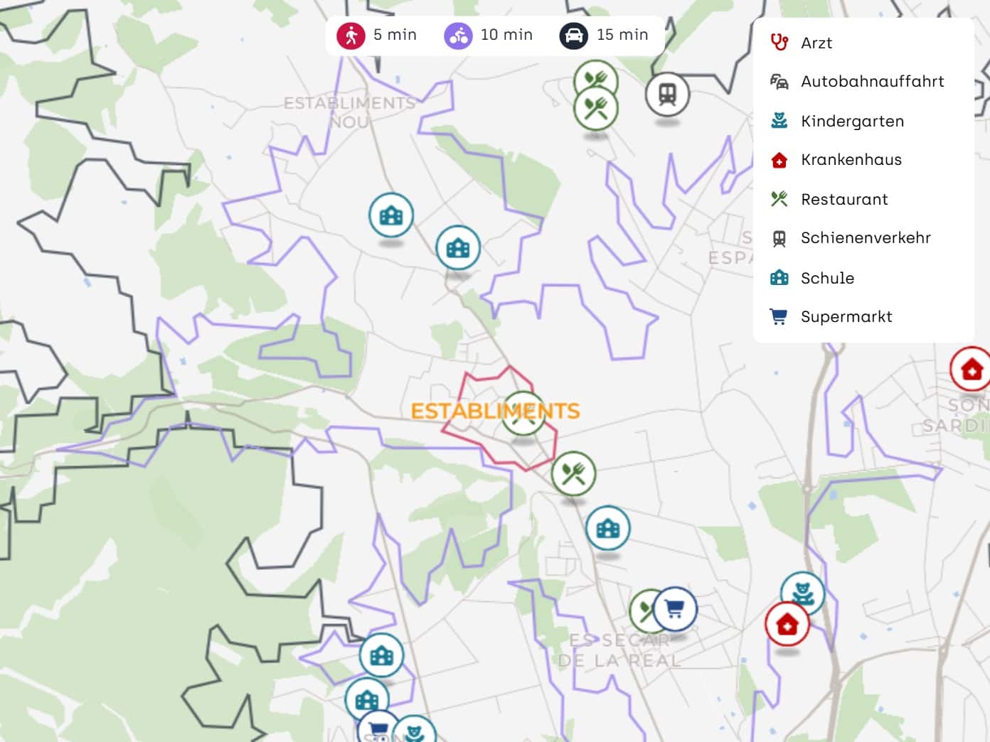5 soverom Finca/Herregård til salgs i Establiments med svømmebasseng garasje - € 4 700 000 (Ref: 9626478)