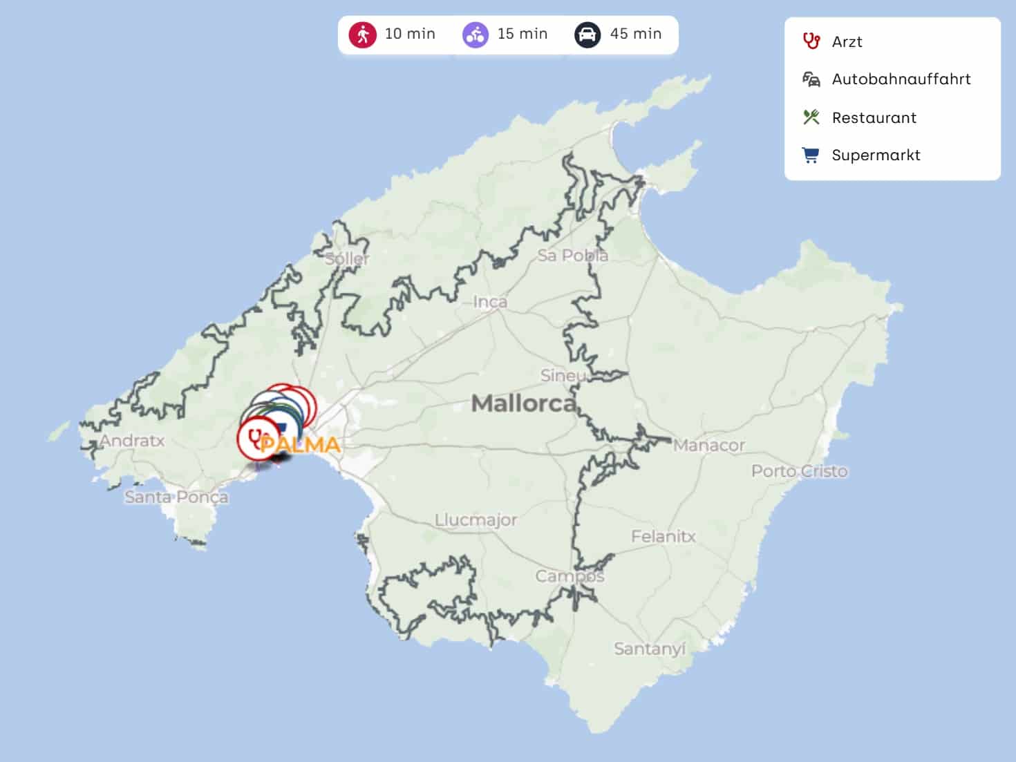 Ático de 2 habitaciones en Palma de Mallorca en venta con piscina garaje - 1.225.000 € (Ref: 9626480)