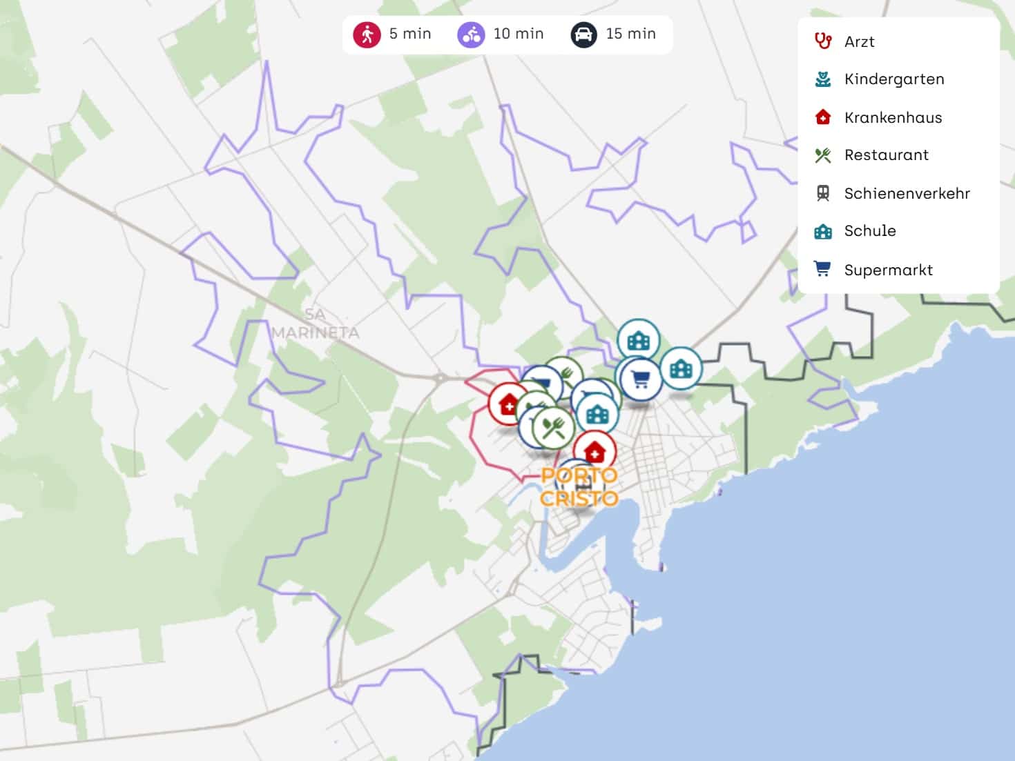 2 slaapkamer Appartement te koop in Portocristo / Port de Manacor met zwembad garage - € 570.000 (Ref: 9630408)